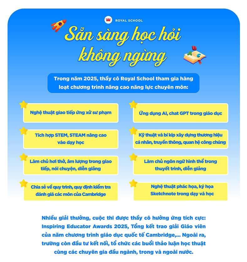 Royal School: Khi trái tim người thầy mở lối