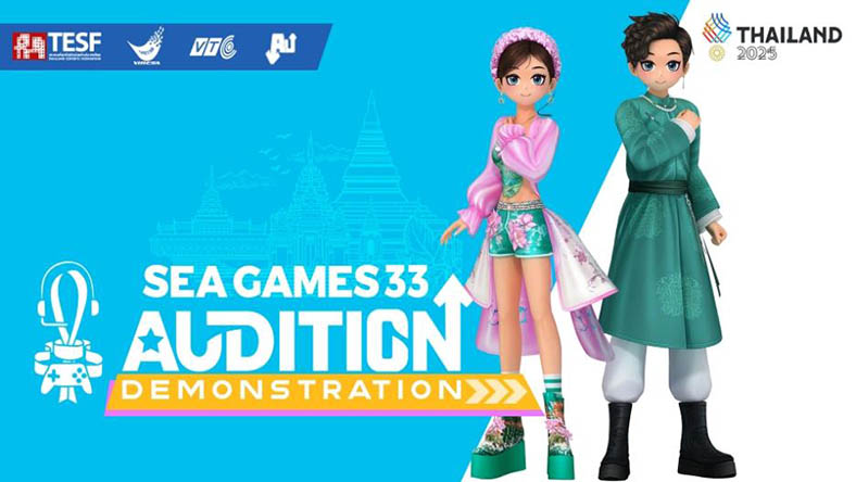 Đội tuyển Audition Việt Nam tập luyện tích cực cho SEA Games 33