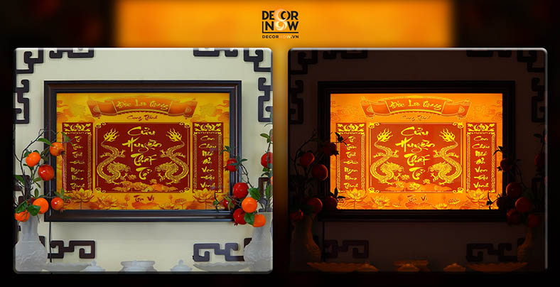 DecorNow - Ứng dụng công nghệ ánh sáng vào tranh tâm linh