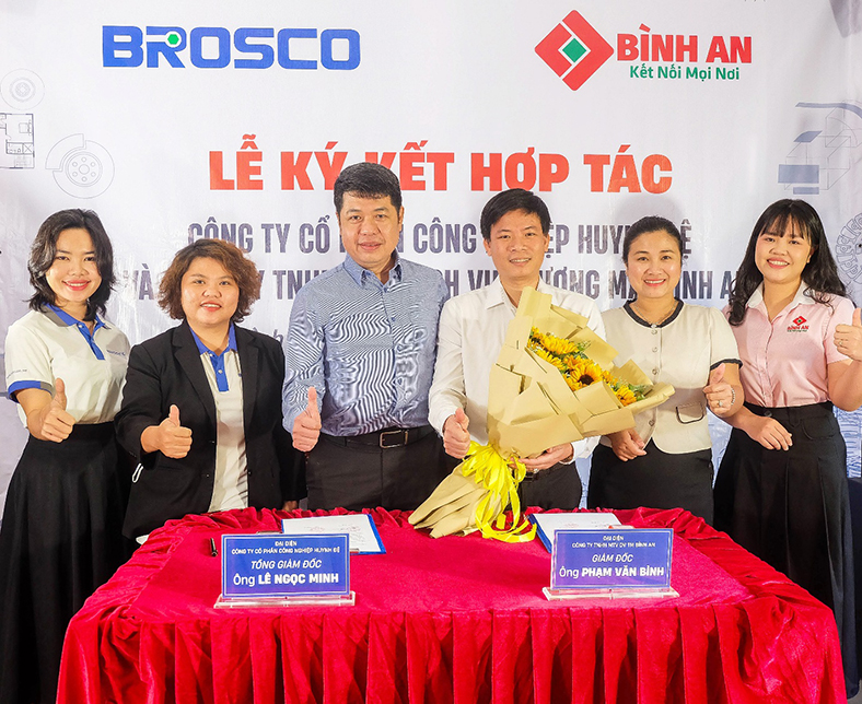 BROSCO bắt tay BÌNH AN mở rộng thị trường dụng cụ cầm tay