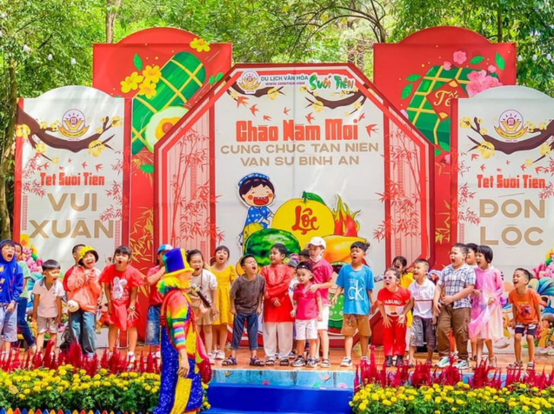 Đến Suối Tiên vui Tết dương lịch 2026