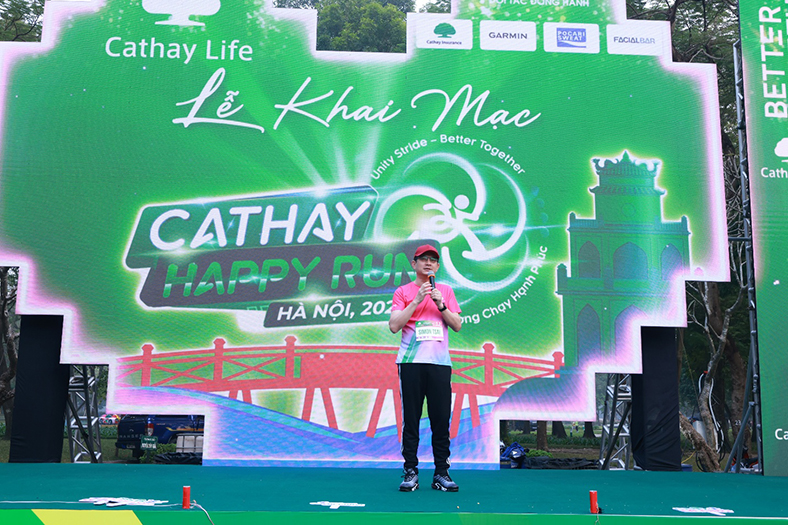 Cathay Happy Run 2025 lan tỏa lối sống khỏe tại Hà Nội