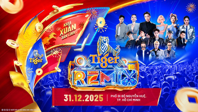 Tiger Remix 2026 - đại tiệc đa giác quan chào đón năm mới