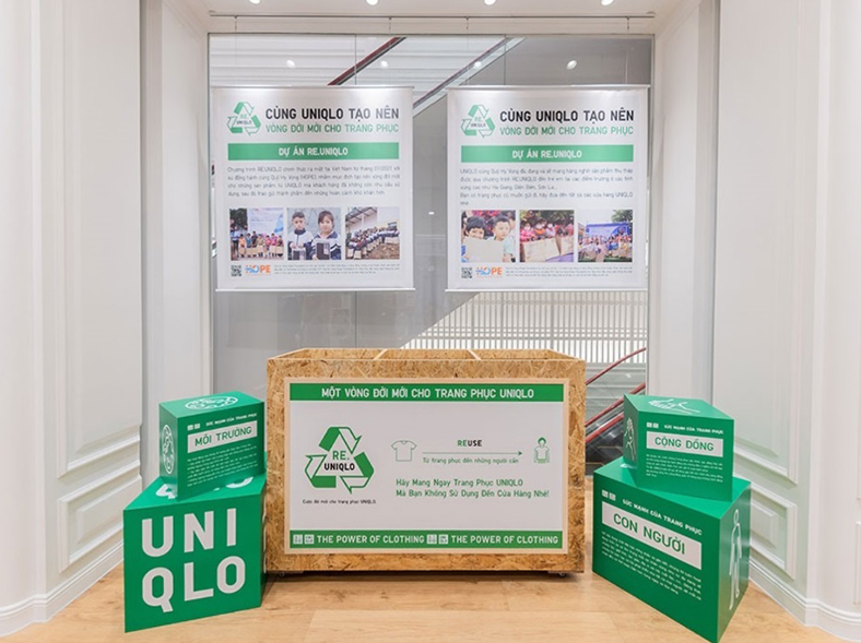 RE.UNIQLO và hành trình tạo vòng đời mới cho trang phục