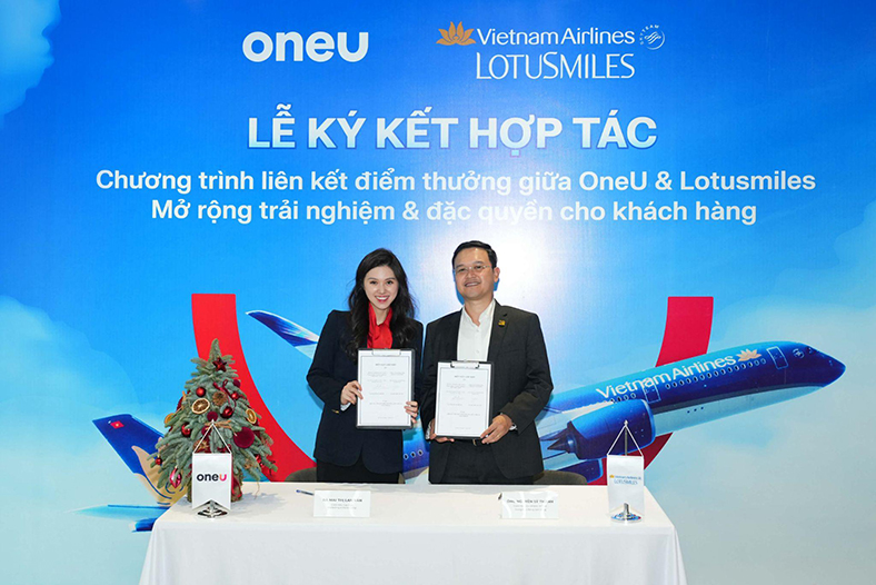 OneU và Lotusmiles bắt tay hợp tác liên kết điểm thưởng