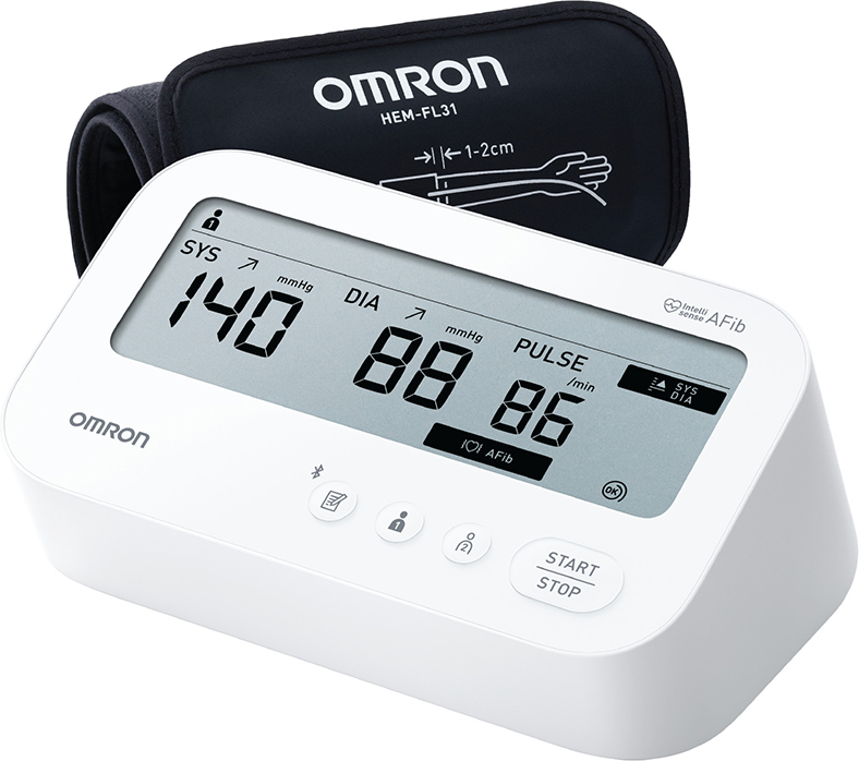OMRON giới thiệu thiết bị đo huyết áp tích hợp phát hiện rung nhĩ