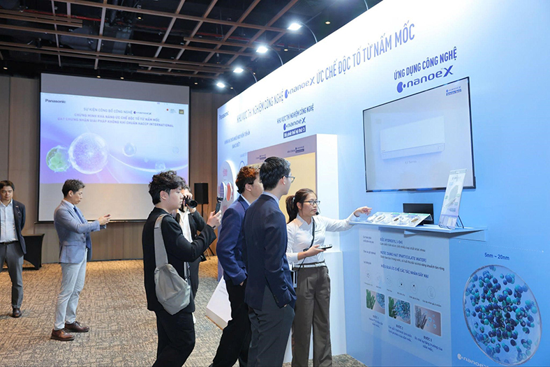 Panasonic công bố nghiên cứu mới về công nghệ nanoe™ X thế hệ 3