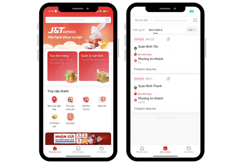 Vài chạm trên điện thoại, tài xế đến tận nhà lấy hàng dù chỉ 1 đơn