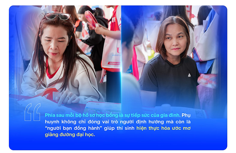 Thí sinh chọn xét học bổng sớm: An tâm suất vào đại học