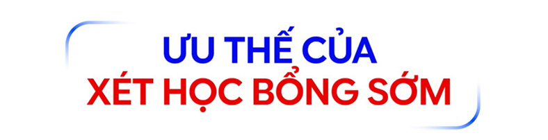 Thí sinh chọn xét học bổng sớm: An tâm suất vào đại học