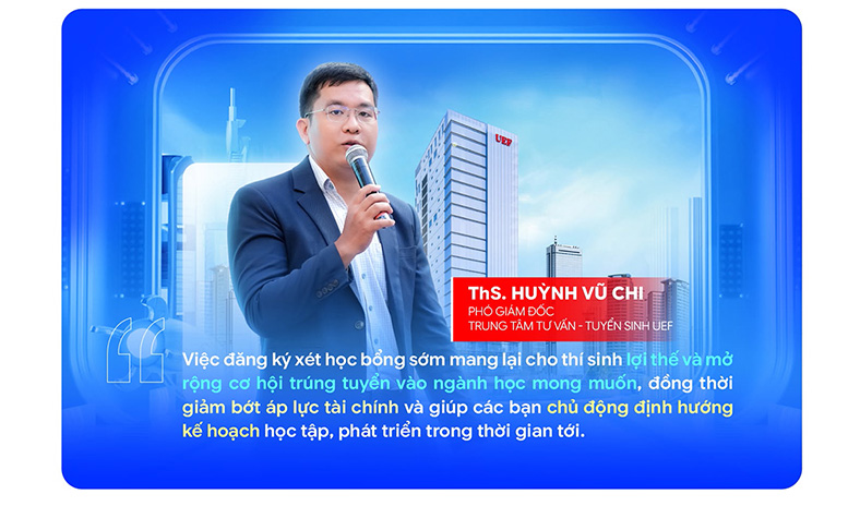 Thí sinh chọn xét học bổng sớm: An tâm suất vào đại học