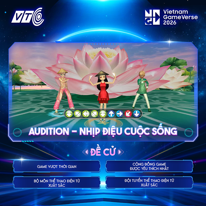 Audition bứt phá với danh hiệu Bộ môn Thể thao điện tử thương hiệu quốc gia