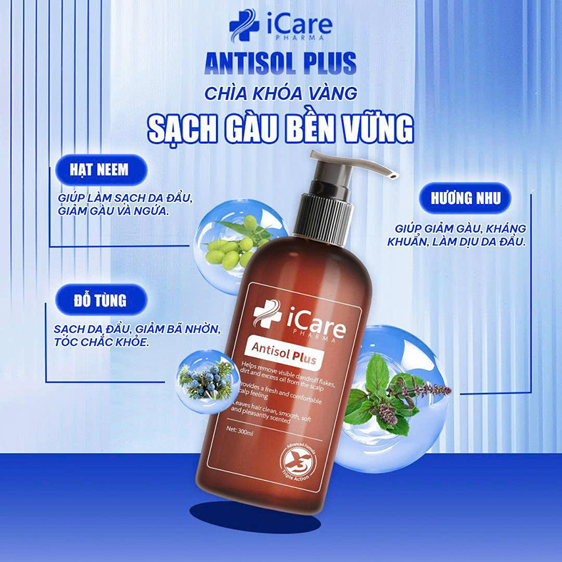 Đỗ Tùng và Hương Nhu Trắng - bộ đôi dược liệu hỗ trợ làm sạch gàu