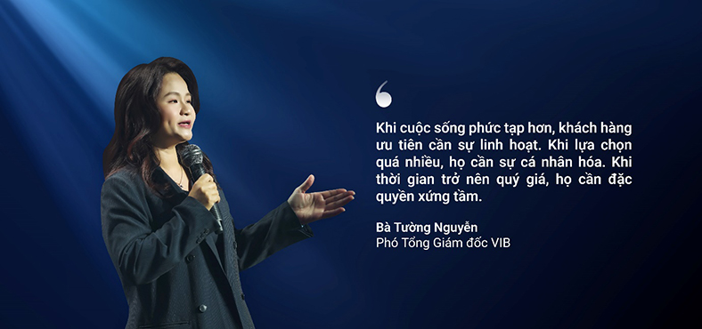 Phó TGĐ VIB: 'Ngân hàng ưu tiên cùng khách hàng làm chủ thời cuộc'