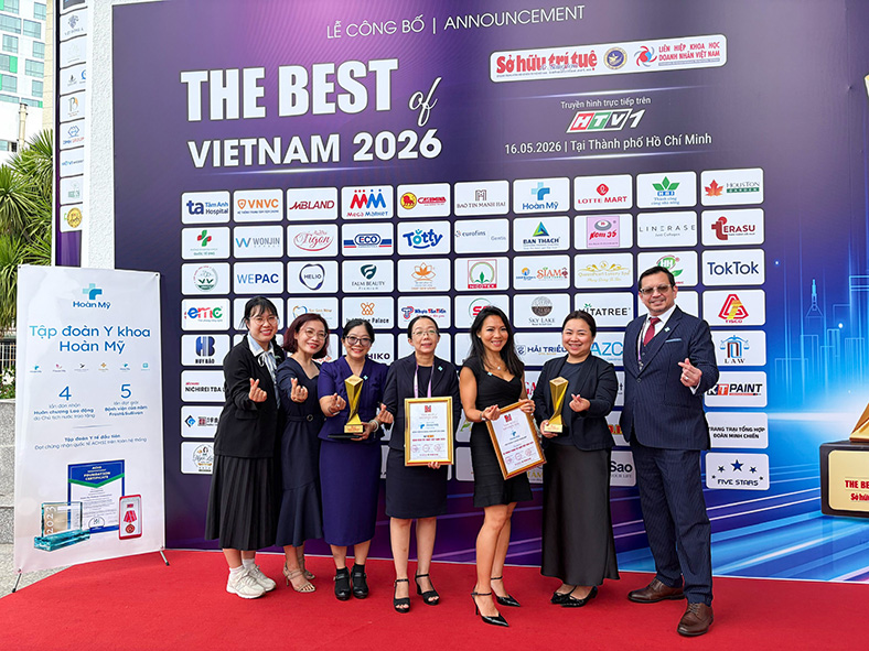 Tập đoàn Hoàn Mỹ được vinh danh "Hệ thống Y khoa tốt nhất Việt Nam 2026"