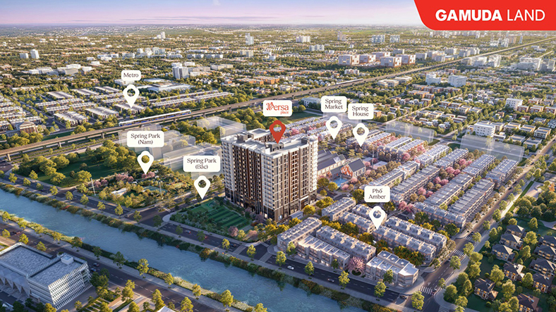 Căn hộ Persa Place - Springville tại Nhơn Trạch "cháy hàng"