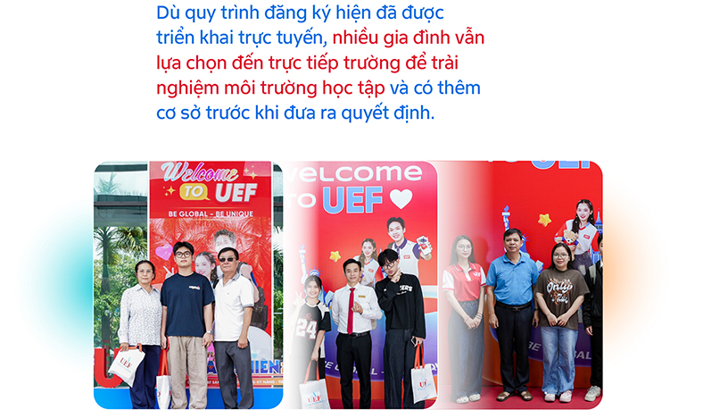 XÉT HỌC BẠ VÀO UEF - Giảm áp lực vào đại học