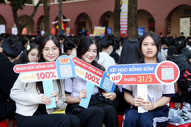 UEF ưu đãi nhập học 5 triệu cho tân sinh viên năm 2026