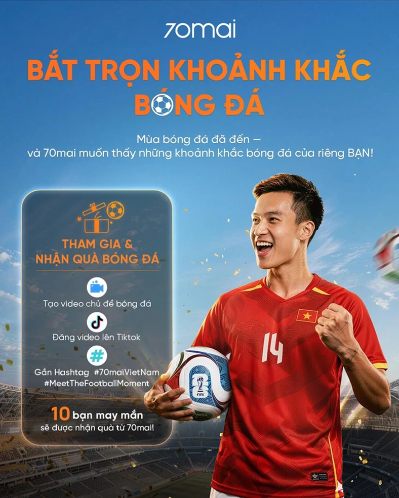 70mai kỷ niệm 10 năm: Ra mắt A810 Lite cùng hoạt động đặc biệt