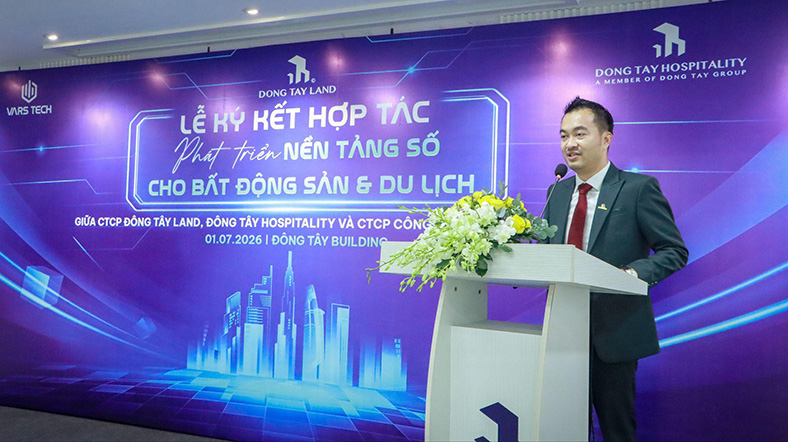 Đông Tây Land phát triển nền tảng số cho bất động sản và lưu trú