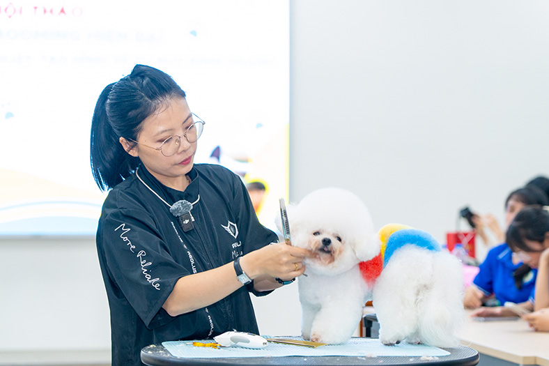 Grooming hiện đại mở rộng biên độ nghề Thú y cho người trẻ