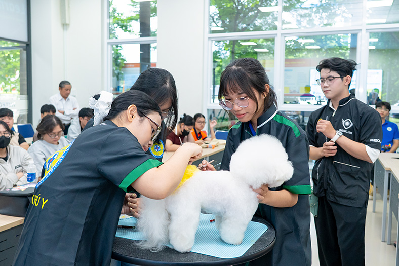 Grooming hiện đại mở rộng biên độ nghề Thú y cho người trẻ
