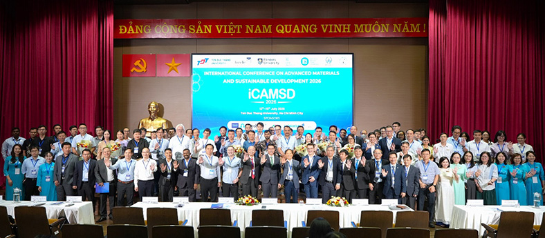 Trường Đại học Tôn Đức Thắng tổ chức Hội thảo quốc tế iCAMSD 2026