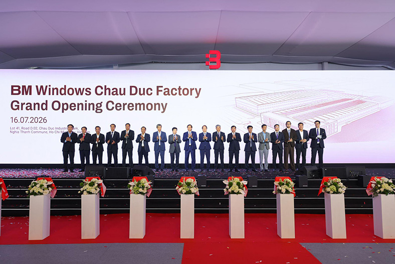 BM Windows khánh thành nhà máy LEED Gold quy mô hàng đầu Đông Nam Á