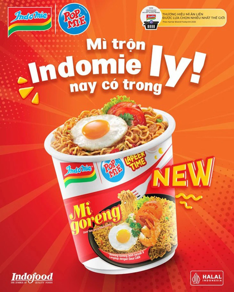 Mì ăn liền Indomie mở rộng sự hiện diện tại thị trường Việt Nam