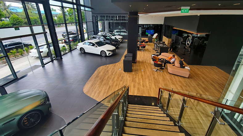 Cận cảnh showroom Mercedes-Benz Vietnam Star Phú Mỹ Hưng theo chuẩn toàn cầu