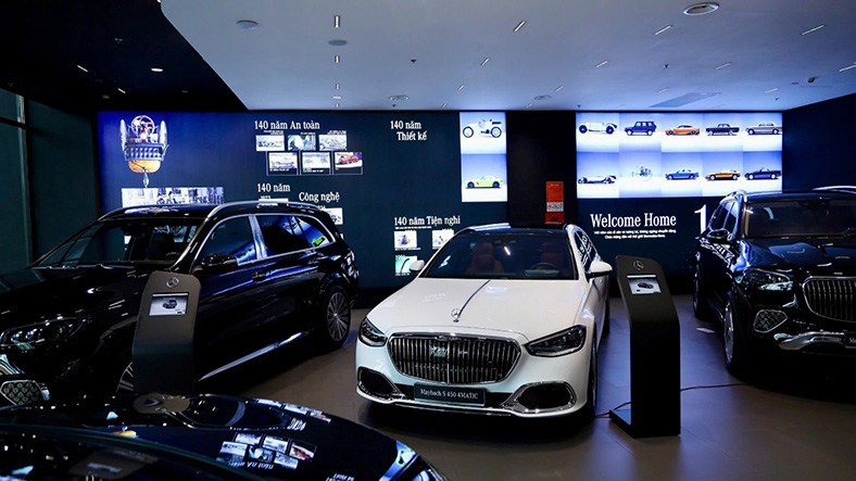 Cận cảnh showroom Mercedes-Benz Vietnam Star Phú Mỹ Hưng theo chuẩn toàn cầu