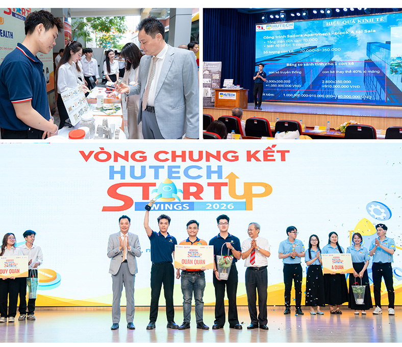 HUTECH Startup Wings: Phép thử khởi nghiệp cho những ý tưởng sinh viên