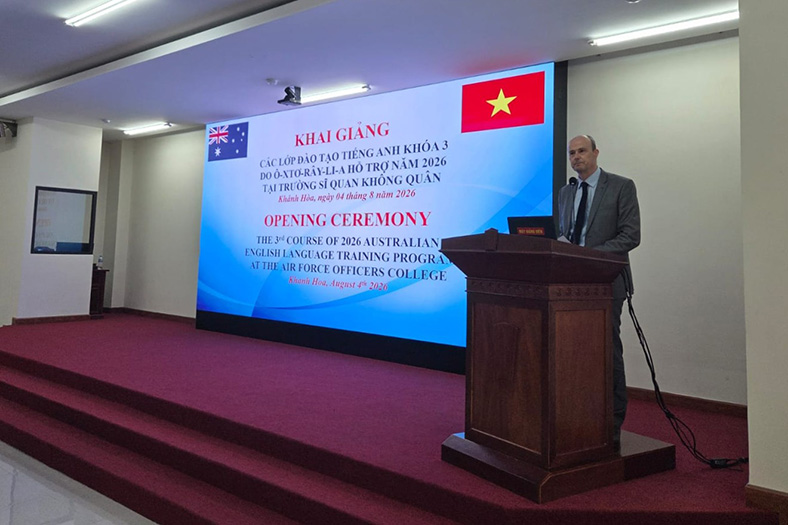 Thúc đẩy hợp tác quốc phòng Australia - Việt Nam thông qua đào tạo tiếng Anh