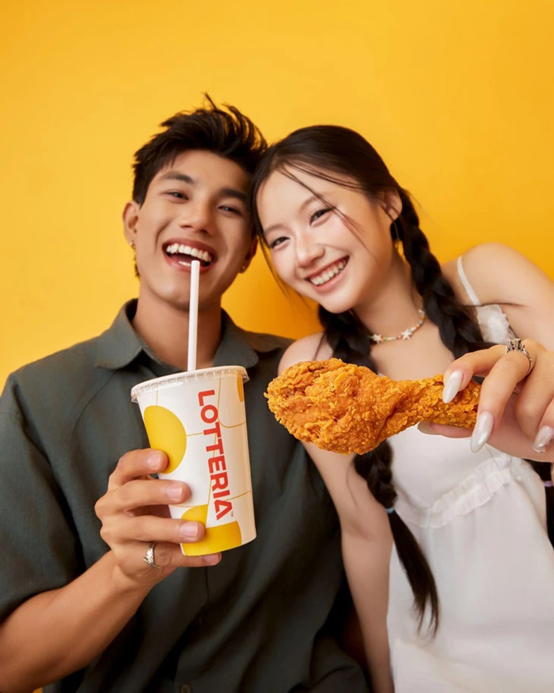 Lotteria bắt tay MONO trong chiến dịch mới ra mắt Gà giòn vị cay