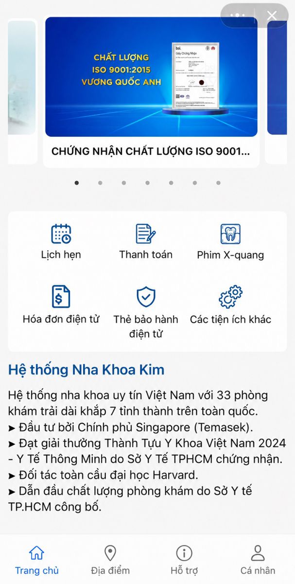 Nha Khoa Kim chủ động minh bạch thông tin cho khách hàng