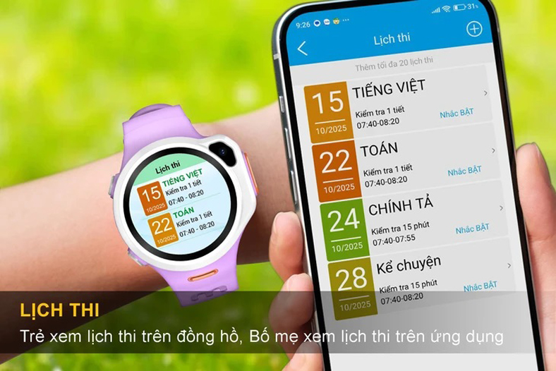 Chọn đồng hồ định vị cho trẻ: Những tiêu chí phụ huynh cần quan tâm