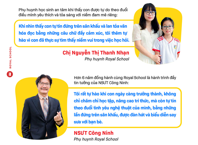 Royal School: Bồi đắp nền tảng vững vàng để con tỏa sáng
