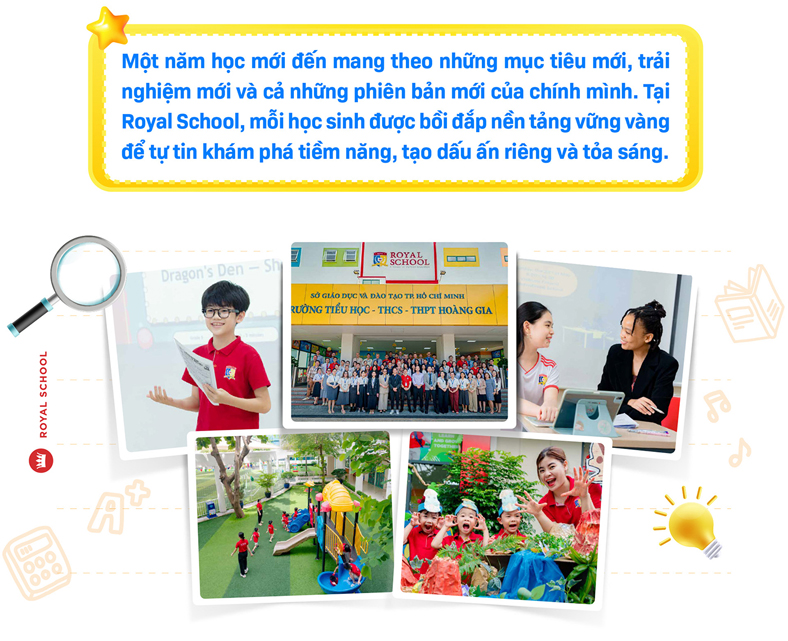 Royal School: Bồi đắp nền tảng vững vàng để con tỏa sáng
