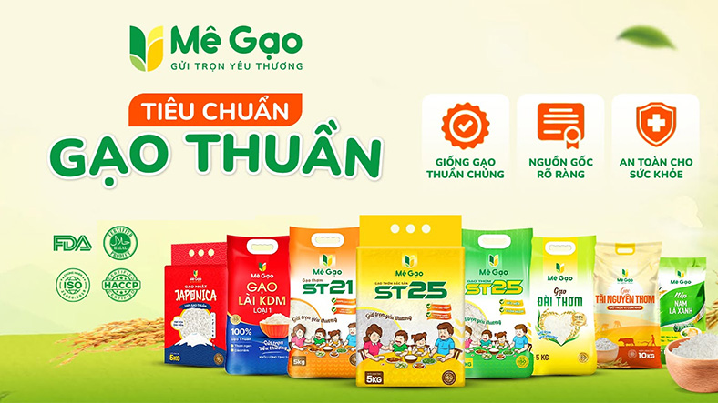 Mê Gạo giúp mỗi gia đình chọn đúng gạo, trọn vị bữa cơm