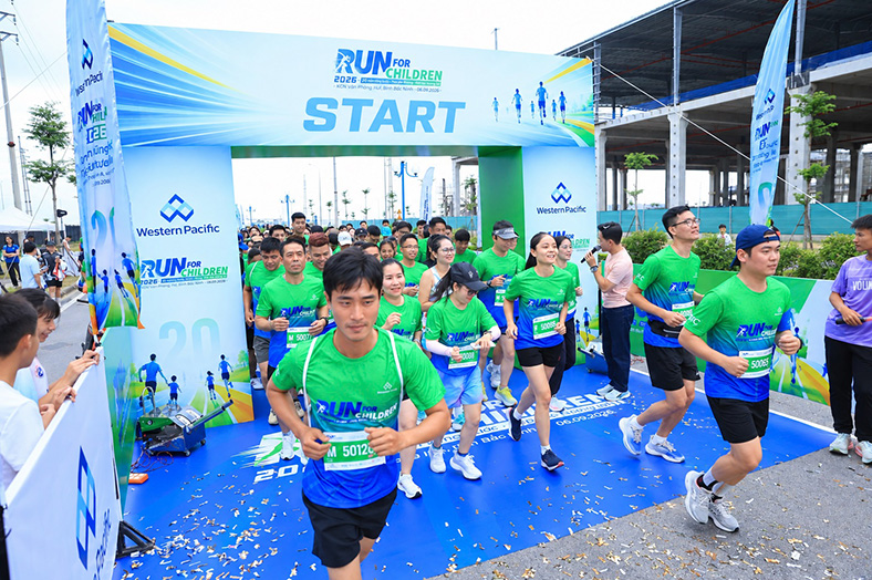 Western Pacific Group đánh dấu 20 năm thành lập với giải chạy 'Run For Children 2026'