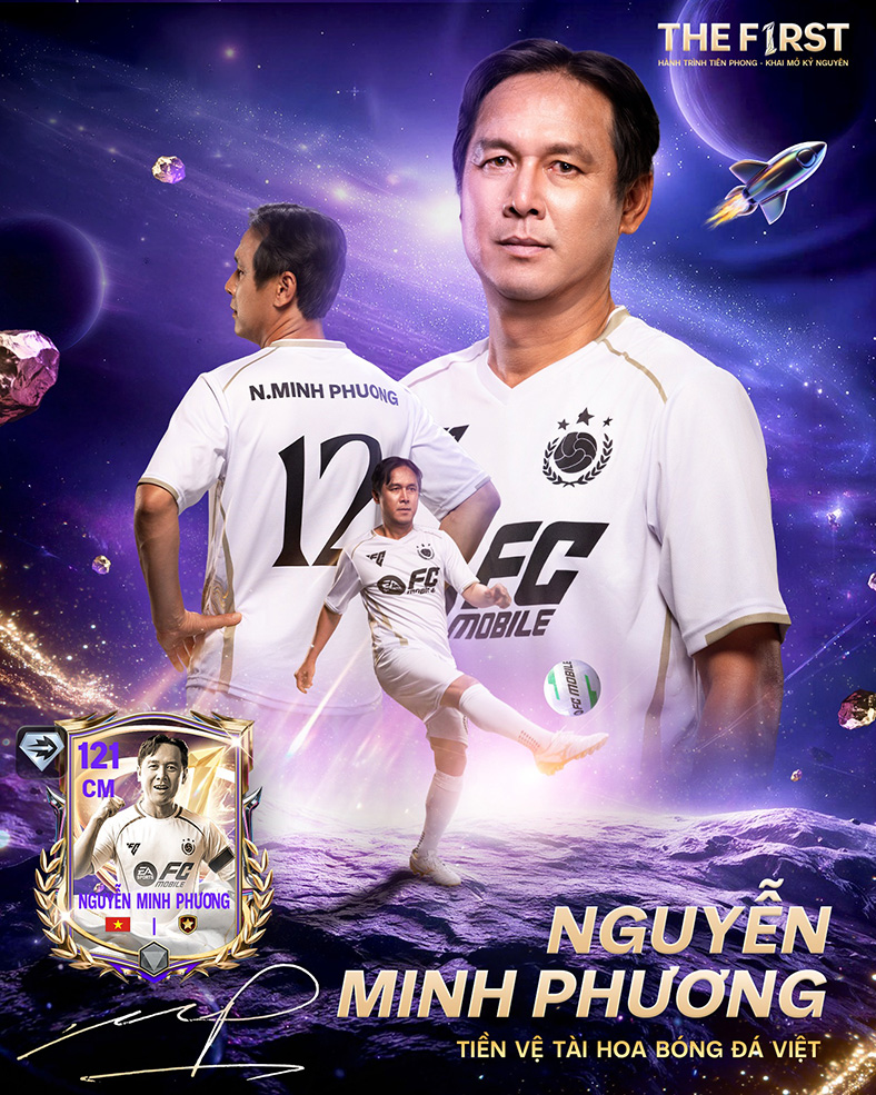 Nguyễn Minh Phương tiếp bước Hồng Sơn, chính thức góp mặt trong FC Mobile VN