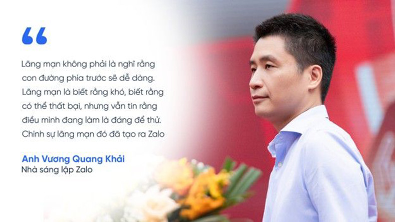 Giá trị công nghệ và 'sự lãng mạn' qua góc nhìn của nhà sáng lập Zalo