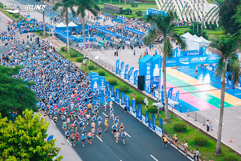 Toàn cảnh ngày Expo Pocari Sweat Run 2026: Trải nghiệm 'xanh' giữa lòng Thủ đô