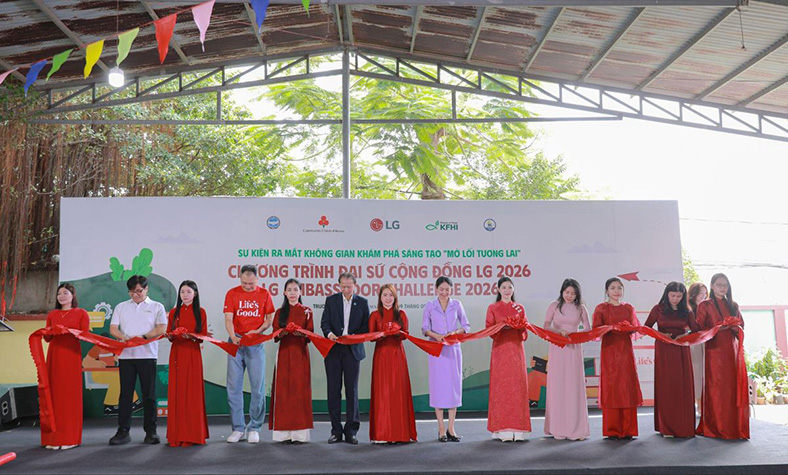 LG mang công nghệ đến gần hơn với học sinh tiểu học tại Đồng Nai
