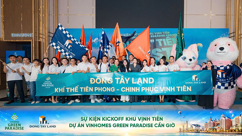 Đông Tây Land trở thành đại lý phân phối chiến lược khu Vịnh Tiên