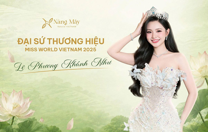 Á hậu Khánh Như trở thành đại sứ thương hiệu Nàng Mây