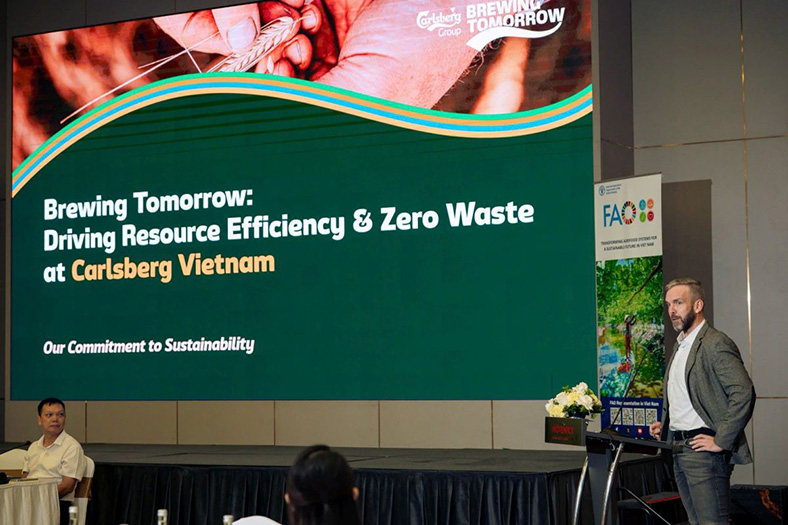 Carlsberg Việt Nam thúc đẩy chuyển đổi xanh từ tối ưu tài nguyên