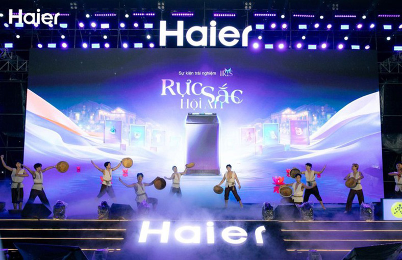 Máy giặt thông minh Haier IRIS: Thêm lựa chọn cho gia đình Việt