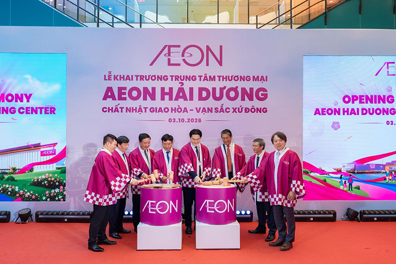 AEON Việt Nam khai trương TTTM quy mô vừa tại Hải Phòng