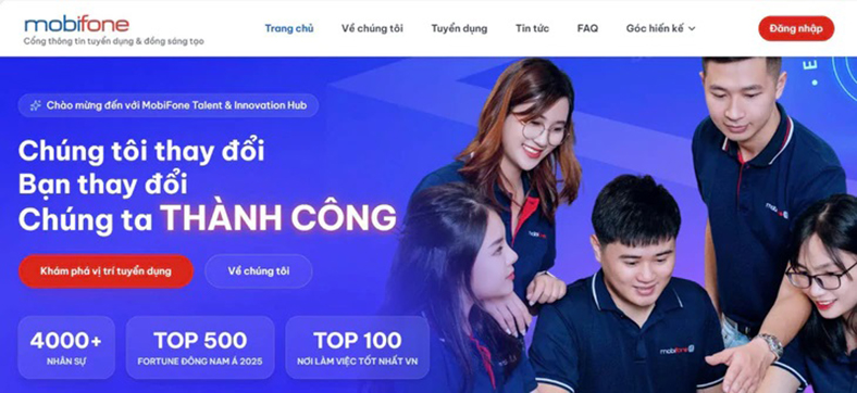 MobiFone tìm nhân sự quản lý cho chiến lược phát triển công nghệ